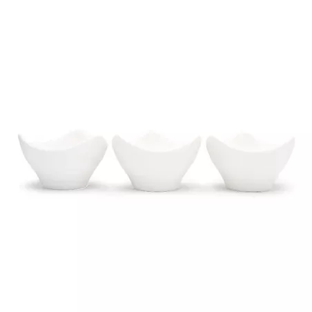 Bowl Salsero de Ceramica, Set de 3 Unidades TIPS HSC-012