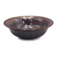 Bowl de Ceramica de Color Cafe de 4.5 Pulgadas TIPS QJC-036YB