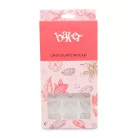 Molde de Chocolate de Policarbonato de Corazones TIPS ZNP-205