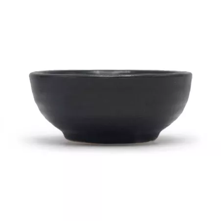 Bowl de Ceramica de 7.5 Centimetros de Color Negro TIPS QJC-028BK