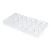 Molde de Chocolate de Policarbonato de Corazones TIPS ZNP-205 2