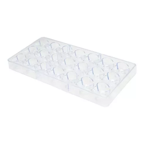 Molde de Chocolate de Policarbonato de Corazones TIPS ZNP-205