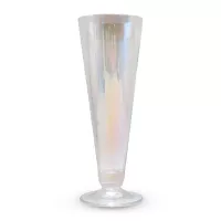 Copa de Vidrio de 440 Mililitros de Color Tornasol, Set de 6 Unidades VETRO DHD-021TR/HJ