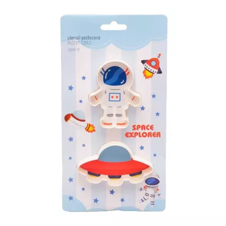 Cortador de Galletas del Espacio, Set de 2 Unidades TIPS ZNP-149