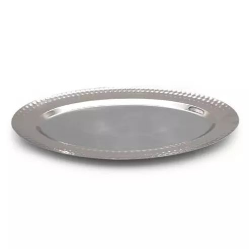 Platon Ovalado con Borde Martillado de 14 Pulgadas TIPS SSC-131