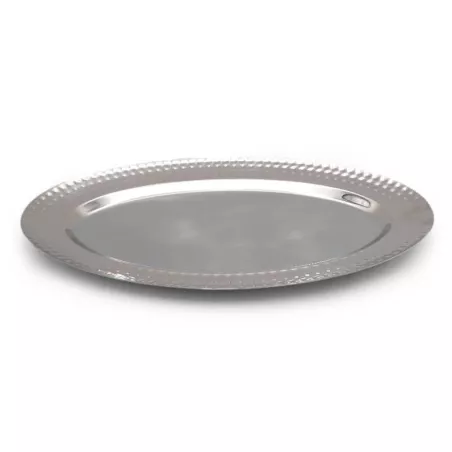 Platon Ovalado con Borde Martillado de 14 Pulgadas TIPS SSC-131