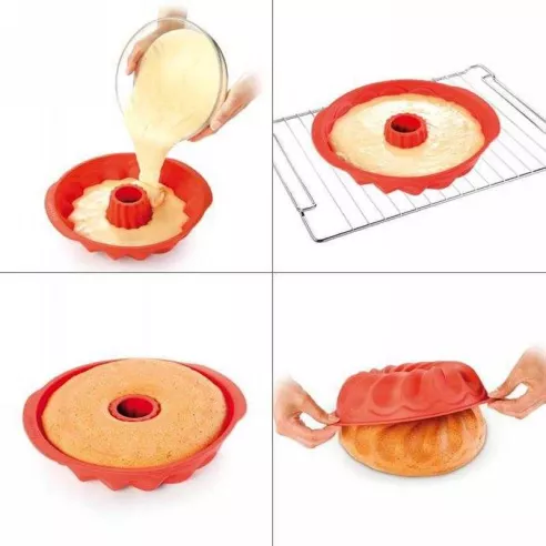 Molde de Silicon Forma de Chimenea de 24 Centimetros TESCOMA 629410