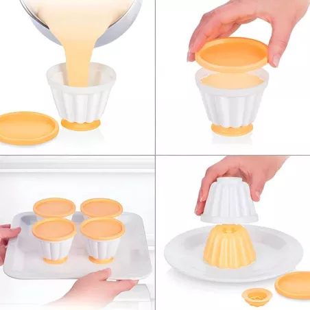 Dulceras Onduladas, Set de 4 Piezas TESCOMA 630590