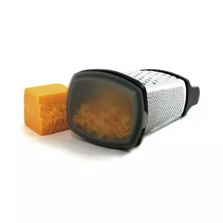 Rallador de 4 Caras de  Acero Inoxidable con Recipiente NORPRO 325