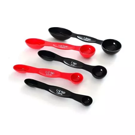 Cucharas de Medir con Iman, Set de 5 Unidades NORPRO 2999