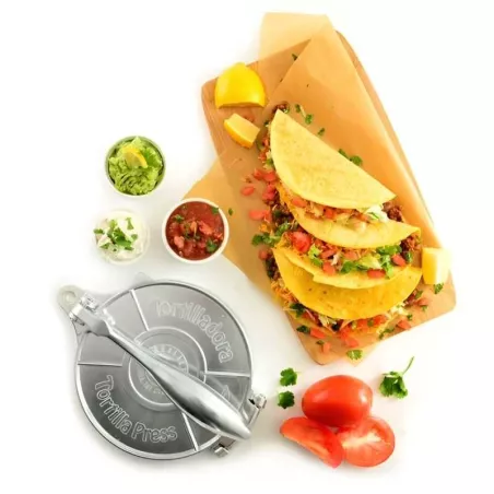 Prensa de Aluminio para Hacer Tortillas de 8 Pulgadas NORPRO 1068