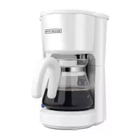 Coffee Maker con Jarra de Vidrio de 5 Tazas Blanco BLACK & DECKER CM0701W