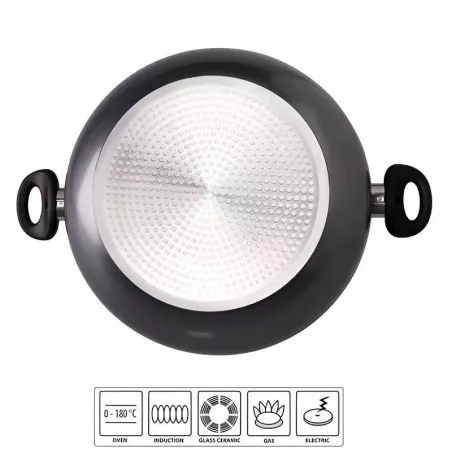 Olla Stoneline de Aluminio de 32 Centimetros STONELINE 10117