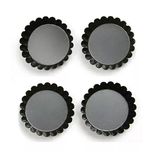 Moldes de Teflon para Tartaletas, Set de 4 Unidades NORPRO 3963