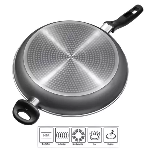 Sarten de Aluminio con Agarradera de 32 Centimetros STONELINE 6847