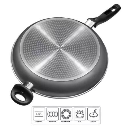 Sarten de Aluminio con Agarradera de 32 Centimetros STONELINE 6847