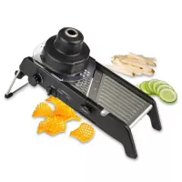 Mandolina Professional de 2.0 de Color Negro PROGRESSIVE PL8-1006