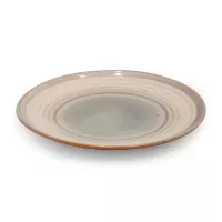 Plato Redondo Malinas de Ceramica de 10.6 Pulgadas MASTER CHEF AZ174-1 2