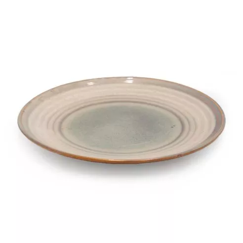 Plato Redondo Malinas de Ceramica de 10.6 Pulgadas MASTER CHEF AZ174-1