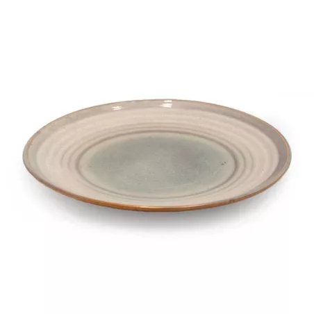 Plato Redondo Malinas de Ceramica de 10.6 Pulgadas MASTER CHEF AZ174-1