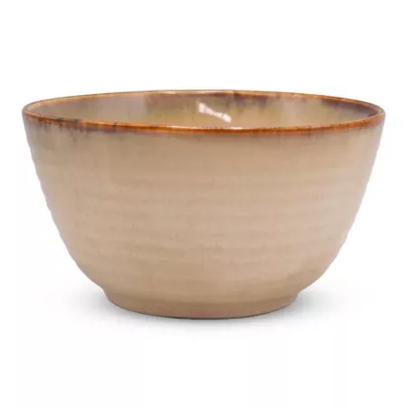 Plato Coupe Redondo Malinas de Ceramica de 5.9 Pulgadas  MASTER CHEF AZ174-4