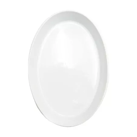 Bowl Ovalado Turin de Ceramica de 13.75 x 10.6 x 2.35 Pulgadas MASTER CHEF WT157