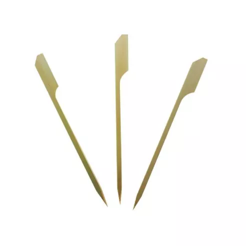 Pincho de Espada de Bambu 12 Centimetros, Paquete de 50 Unidades TIPS ARK25-23