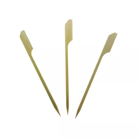 Pincho de Espada de Bambu 12 Centimetros, Paquete de 50 Unidades TIPS ARK25-23