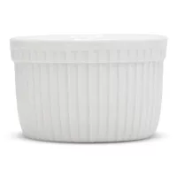 Ramekin Redondo Turin de Ceramica de 3.5 x 2.1 Pulgadas MASTER CHEF WT095