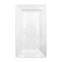 Plato Rectangular Turin de Ceramica de 14.5 x 8.6 x 1.5 Pulgadas MASTER CHEF WT1240 2