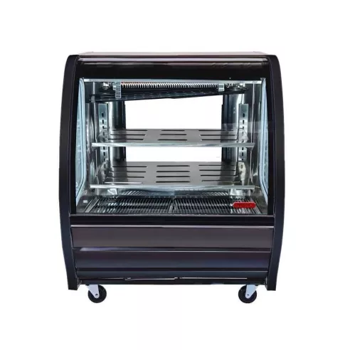 Vitrina Exhibidora de Color Negro de 100 Centimetros TORREY TEM-100 NEGRA