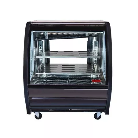 Vitrina Exhibidora de Color Negro de 100 Centimetros TORREY TEM-100 NEGRA