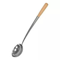 Cucharon para Wok de Puno de Madera de 8 Onzas THUNDER SLLD310