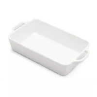 Bandeja Rectangular Turin de Ceramica de 10.8 x 6.3 x 2.3 Pulgadas MASTER CHEF WT002 2