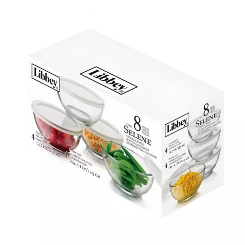 Bowl Selene, Set de 8 Piezas CRISA A019/1700695