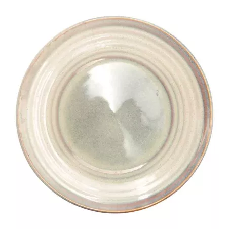 Plato Redondo Malinas de Ceramica de 10.6 Pulgadas MASTER CHEF AZ174-1