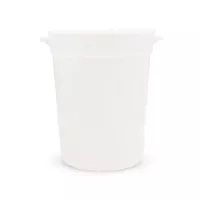 Contenedor Redondo de Polipropileno Traslucido de 2 Quartos  MASTER CHEF YW02TPP