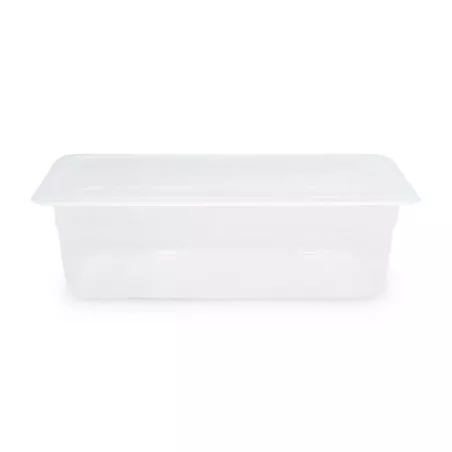 Bandeja Transparente de Polipropileno de 1/3 x 2.5 Pulgadas MASTER CHEF 2132P