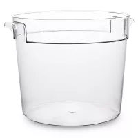 Contenedor Redondo de Policarbonato Transparente de 18 Quartos MASTER CHEF YW15TPC