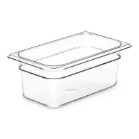 Bandeja de Policarbonato Transparente de 1/4 x 4 Pulgadas MASTER CHEF 2144