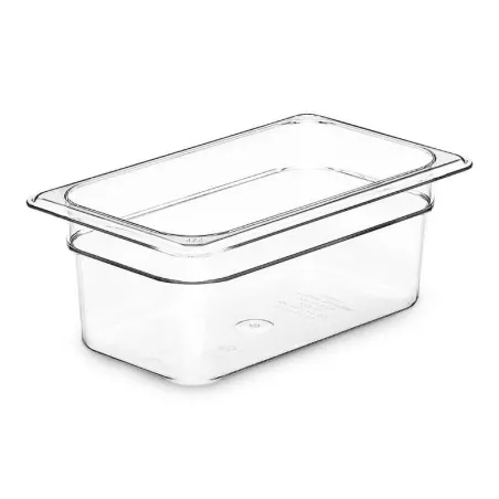 Bandeja de Policarbonato Transparente de 1/4 x 4 Pulgadas MASTER CHEF 2144