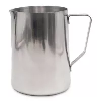 Pichel Frothing de Acero Inoxidable de 2000 Mililitros de Color Plateado MASTER CHEF N5001A