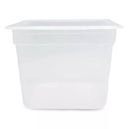 Bandeja Transparente de Polipropileno de 1/2 x 8 Pulgadas MASTER CHEF 2128P