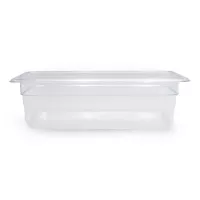 Bandeja de Policarbonato Transparente de 1/3 x 4 Pulgadas MASTER CHEF 2134