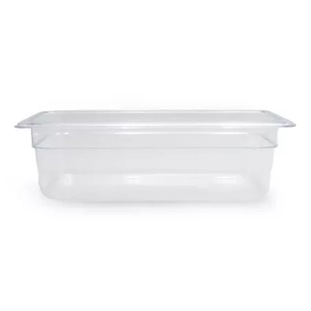 Bandeja de Policarbonato Transparente de 1/3 x 4 Pulgadas MASTER CHEF 2134