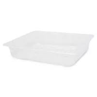 Bandeja Transparente de Polipropileno de 1/2 x  2.5 Pulgadas MASTER CHEF 2122P