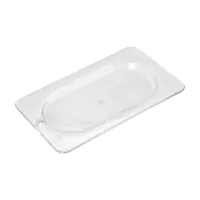 Tapa para Bandeja Solida Transparente de Policarbonato de 1/9 Pulgadas MASTER CHEF LS006