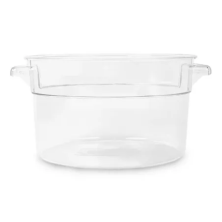 Contenedor Redondo de Policarbonato Transparente para 2 Quartos MASTER CHEF YW02TPC