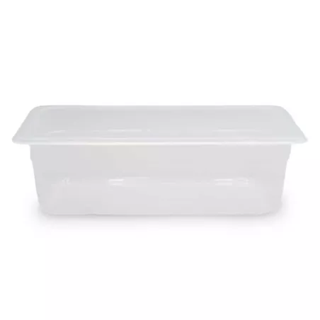 Bandeja Transparente de Polipropileno de 1/3 x 4 Pulgadas MASTER CHEF 2134P