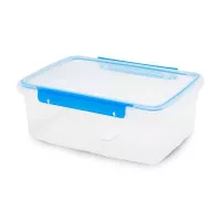 Contenedor Hermetico Rectangular de Polipropileno para 1.4 Litros de 21.5 x 14.5 x 7.5 Centimetros MASTER CHEF 505(805)